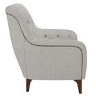 Poltrona Decorativa Para Sala De Estar Com Capitonê Pietà M22