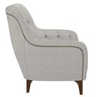 Poltrona Decorativa Para Sala De Estar Com Capitonê Pietà Z32