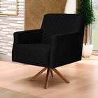 Poltrona Decorativa Para Sala De Estar Diva D02 Tressê Corano