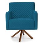 Poltrona Decorativa Para Sala De Estar Diva D02 Tressê Veludo