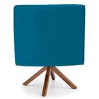 Poltrona Decorativa Para Sala De Estar Diva D02 Tressê Veludo