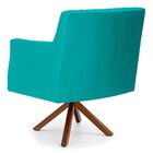 Poltrona Decorativa Para Sala De Estar Diva D02 Tressê Veludo