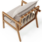 Poltrona Decorativa Para Sala De Estar E Living Alícia L02 Bo