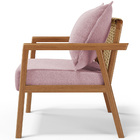 Poltrona Decorativa Para Sala De Estar E Living Alícia L02 Bo