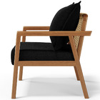 Poltrona Decorativa Para Sala De Estar E Living Alícia L02 Bo