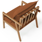 Poltrona Decorativa Para Sala De Estar E Living Alícia L02 Bo