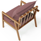 Poltrona Decorativa Para Sala De Estar E Living Alícia L02 Su