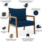 Poltrona Decorativa Para Sala De Estar E Living Alícia L02 Su