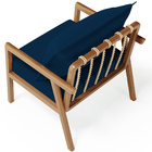 Poltrona Decorativa Para Sala De Estar E Living Alícia L02 Su