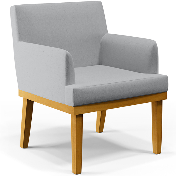 Poltrona Decorativa Para Sala De Estar E Recepção Beatriz W01