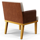 Poltrona Decorativa Para Sala De Estar E Recepção Beatriz W01