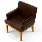 Poltrona Decorativa Para Sala De Estar E Recepção Beatriz W01