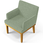 Poltrona Decorativa Para Sala De Estar E Recepção Beatriz W01