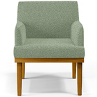 Poltrona Decorativa Para Sala De Estar E Recepção Beatriz W01