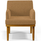 Poltrona Decorativa Para Sala De Estar E Recepção Beatriz W01