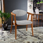 Poltrona Decorativa Para Sala De Estar E Recepção Cecília L02