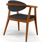 Poltrona Decorativa Para Sala De Estar E Recepção Cecília L02