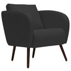 Poltrona Decorativa Para Sala De Estar E Recepção Dana D02 Co