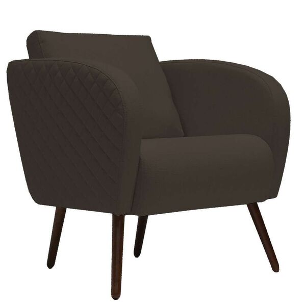 Poltrona Decorativa Para Sala De Estar E Recepção Dana D02 Co