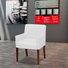 Poltrona Decorativa Para Sala De Estar E Recepção Joy D02 Tre