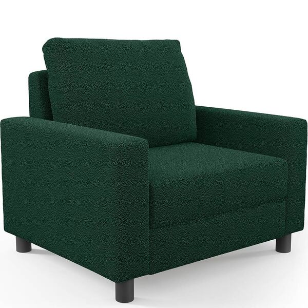 Poltrona Decorativa Para Sala De Estar E Recepção Malta L02 B