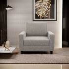 Poltrona Decorativa Para Sala De Estar E Recepção Malta L02 B