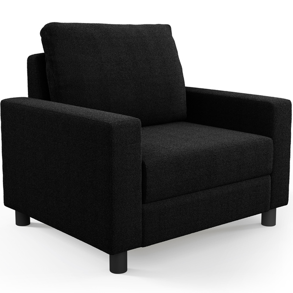 Poltrona Decorativa Para Sala De Estar E Recepção Malta L02 B