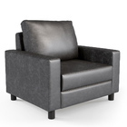 Poltrona Decorativa Para Sala De Estar E Recepção Malta L02 C