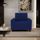 Poltrona Decorativa Para Sala De Estar E Recepção Malta L02 S