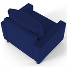 Poltrona Decorativa Para Sala De Estar E Recepção Malta L02 S