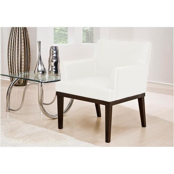 Poltrona Decorativa Para Sala De Estar E Recepção Vitória W01