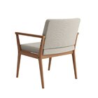 Poltrona Decorativa Para Sala De Estar Em Linho 226 Tip Areia