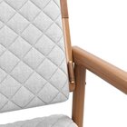 Poltrona Decorativa Para Sala De Estar Em Linho 246 Polo Cinza