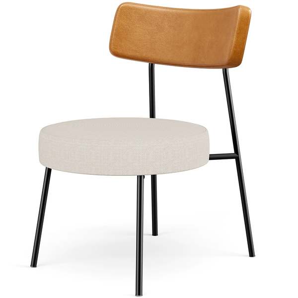 Poltrona Decorativa Para Sala De Estar Fixa Londres L02 Courí