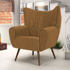 Poltrona Decorativa Para Sala De Estar Kora D02 Pés Palito Tr