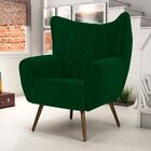 Poltrona Decorativa Para Sala De Estar Kora D02 Pés Palito Tr