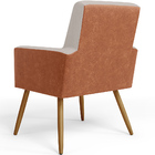 Poltrona Decorativa Para Sala De Estar Maria W01 Pés Palito L