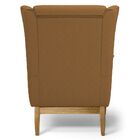 Poltrona Decorativa Para Sala De Estar Milena D02 Base De Mad