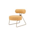 Poltrona Decorativa Para Sala De Estar Moccha Palha