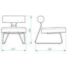 Poltrona Decorativa Para Sala De Estar Moccha Palha