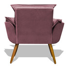 Poltrona Decorativa Para Sala De Estar Opala Veludo - Ssx Mul