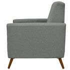 Poltrona Decorativa Para Sala De Estar Pés Palito Liz P02 Lin