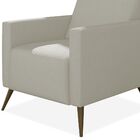 Poltrona Decorativa Para Sala De Estar Pés Palito Liz P02 Sue