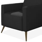 Poltrona Decorativa Para Sala De Estar Pés Palito Liz P02 Sue