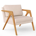 Poltrona Decorativa Para Sala De Estar Pietra Com Estrutura D