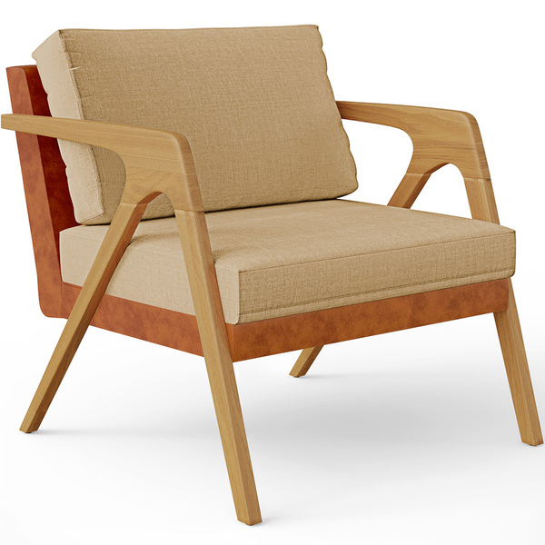 Poltrona Decorativa Para Sala De Estar Pietra L02 Couríssimo