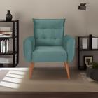 Poltrona Decorativa Para Sala De Estar Quarto E Escritorio Da