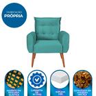 Poltrona Decorativa Para Sala De Estar Quarto E Escritorio Da