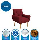 Poltrona Decorativa Para Sala De Estar Quarto E Escritorio De