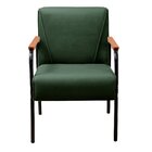 Poltrona Decorativa Para Sala De Estar, Recepção Jade Verde